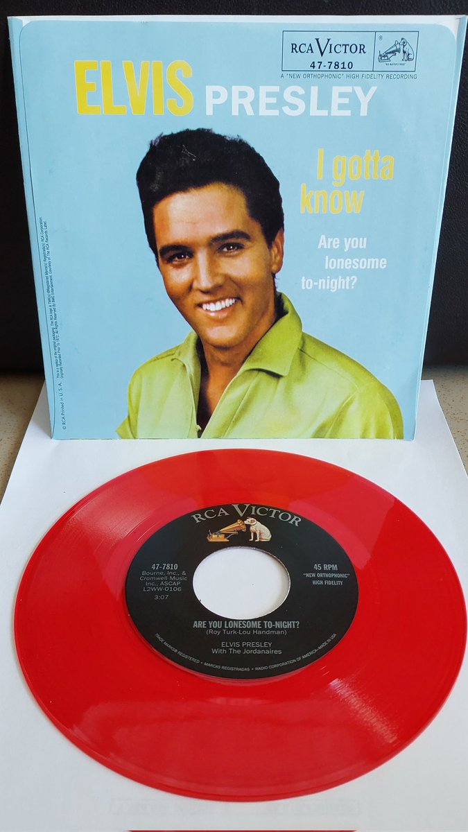 Jordi_E62's tweet image. ONE SINGLE / EP.  EVERY WEEK.
This week... N°55 ARE YOU LONESOME TONIGHT
RCA. 47-7810  AMERICAN EDITION 
#Elvis #ElvisPresley #Elvistheking
#Elvis2001 #ElvisHistory #Elvis2026