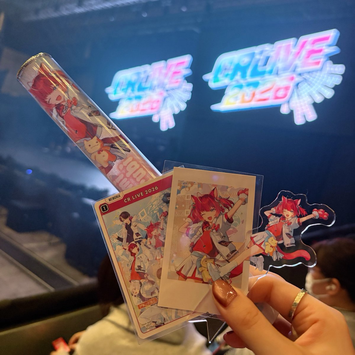 🌟CR FES 2026 DAY1🌟 CR神社でかるび姫から認知を頂き、最高の気持ち