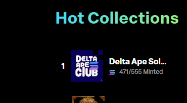 Haz_meta's tweet image. 🔥We Are N1 #Trending in @LaunchMyNFT 

🏆Left only 83 DASC
🏆Let's finish this mint now

👑The competition is still ongoing GIVEAWAY 300$
🥂The more you buy, the higher your chances of winning the prize

MINT HERE: launchmynft.io/sol/22516
@DASC_solana