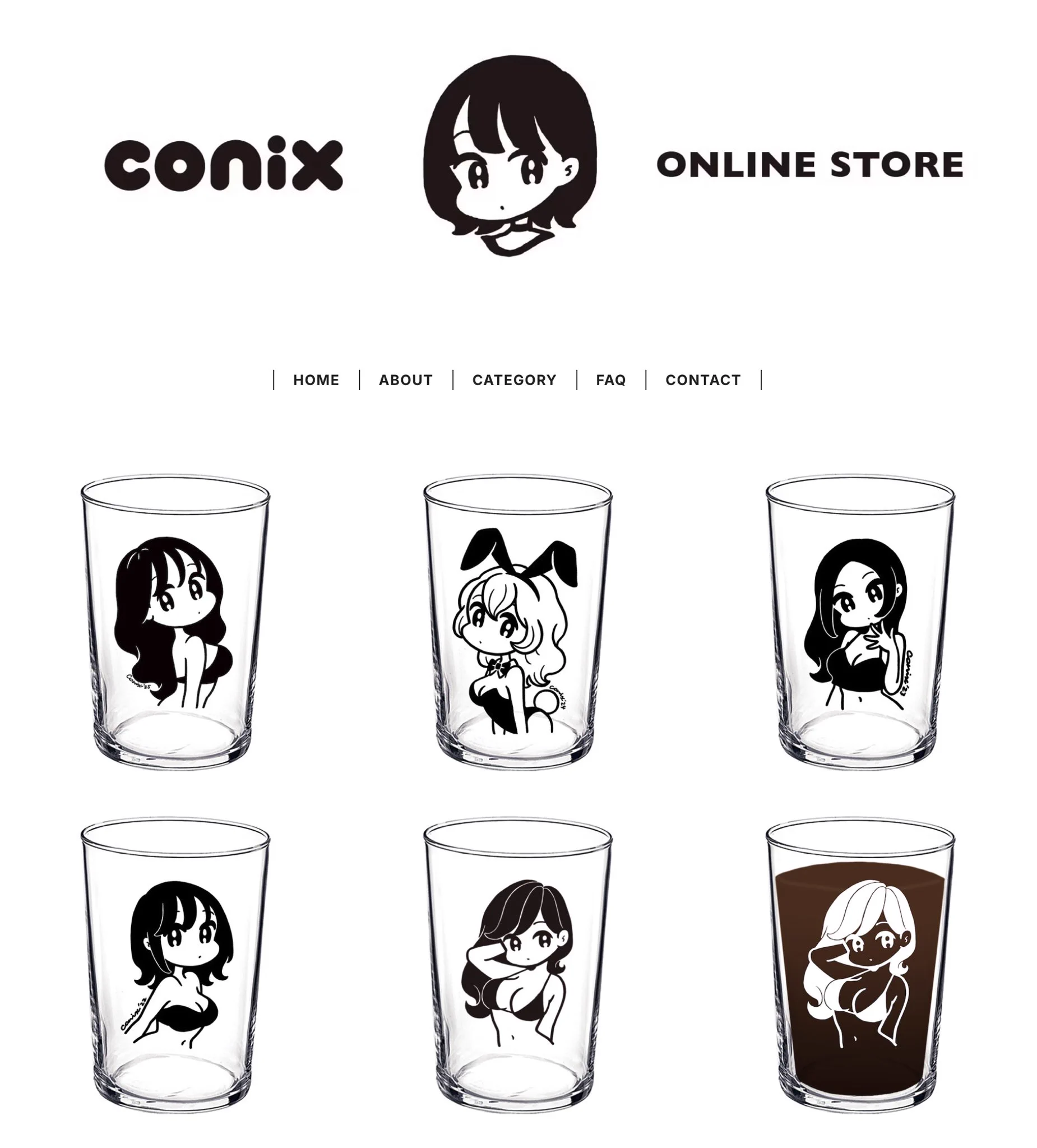 ヲ*ハ様 conix beer glass 3セット conix on X: 