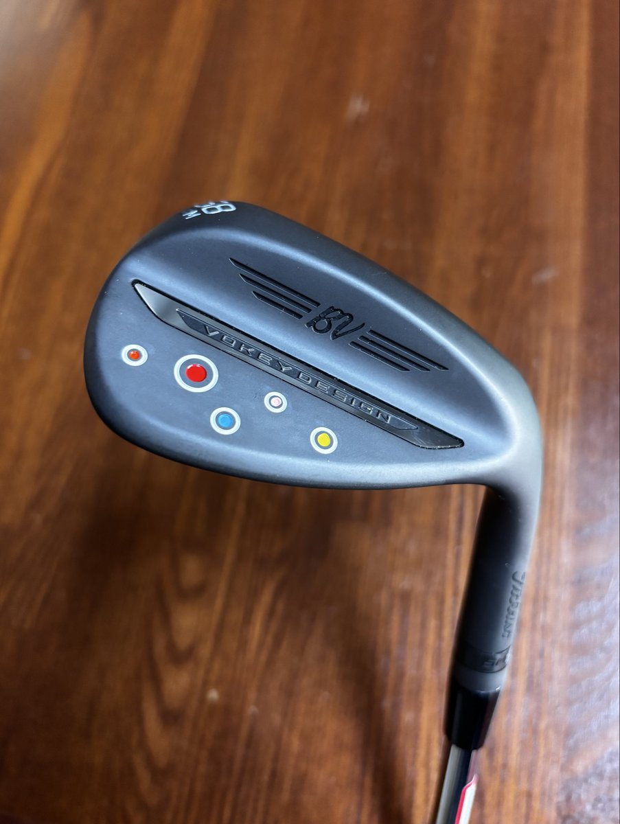kotaro62golf's tweet photo. カラフルドット彫刻🌈
#vokey #sekigolfclub https://t.co/4ZzRDCUdwc