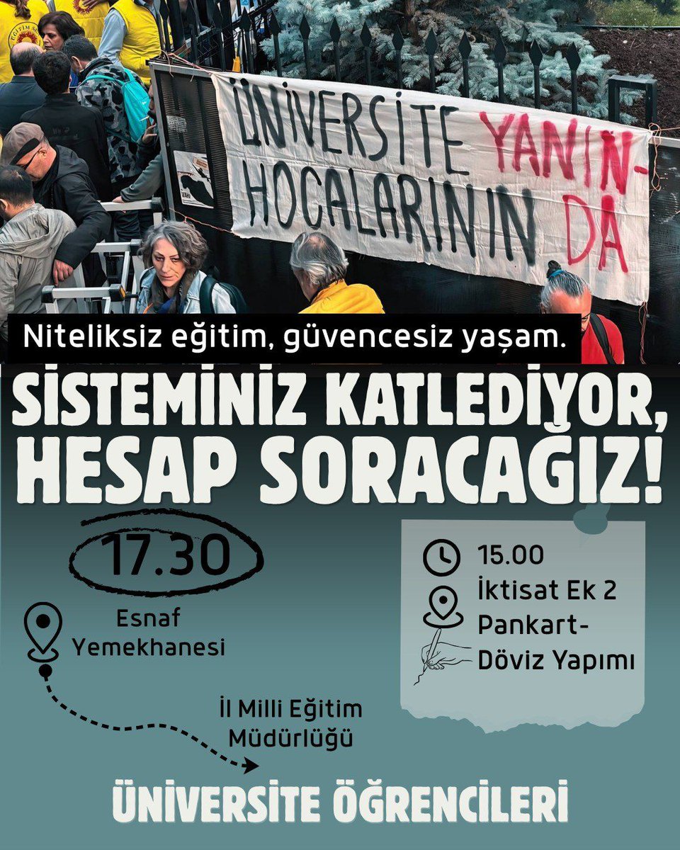 Öğrenci Dayanışması (YENİ) tweet media