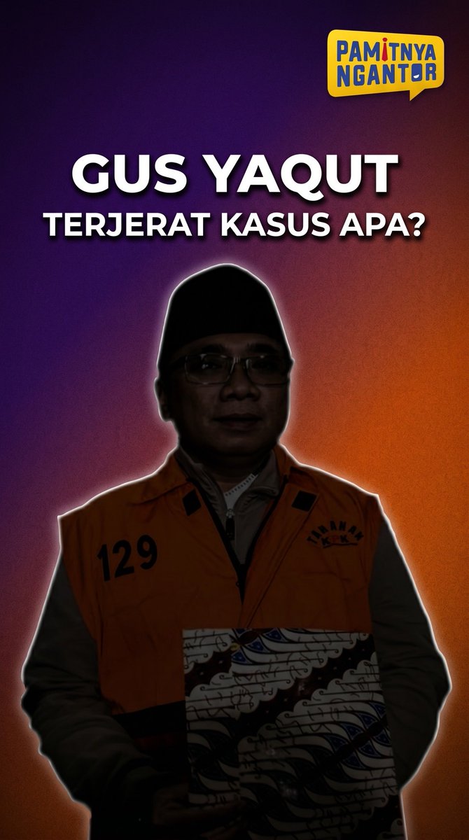 Anggap saja Anda ditilang polisi karena melanggar batas kecepatan 60 km/jam di jalan tol. Padahal di ruas itu, rambu terpampang jelas: batasnya 100 km/jam.

Polisi tetap ngotot Anda salah.

Hal serupa sedang terjadi di kasus hukum Gus Yaqut, mantan Menteri Agama. Kasusnya tentang
