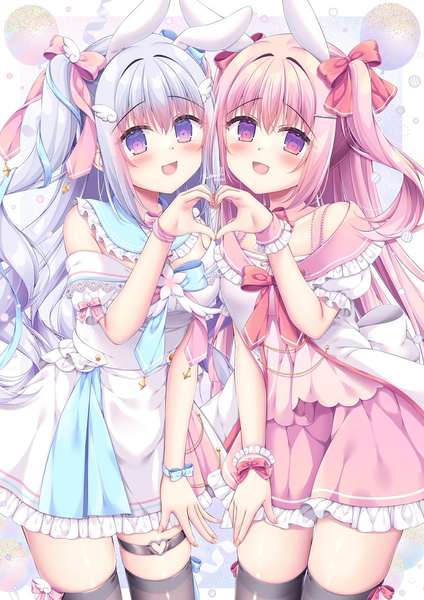 「どっちの"うさぎ"にする?💗」 