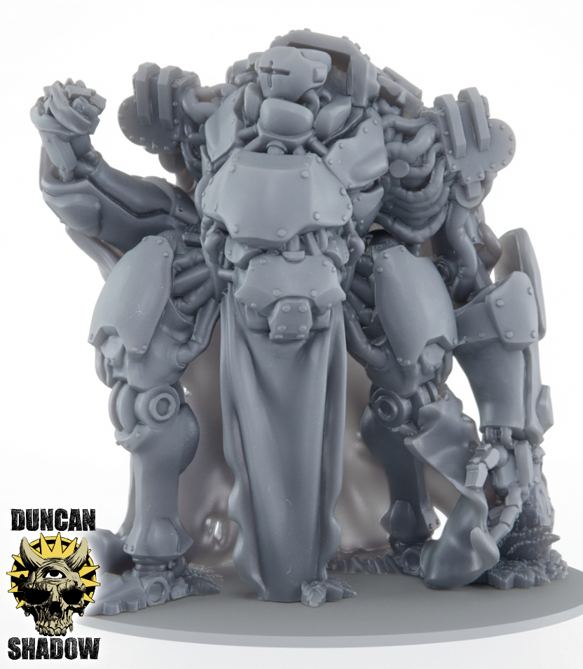 DuncanShadow's tweet photo. Support Free Mecha
Designed for fdm printing
I mostly sculpt fantasy stuff so this was a bit of a break from that
#fdmprinting #supportfree https://t.co/W0uhkxwWru