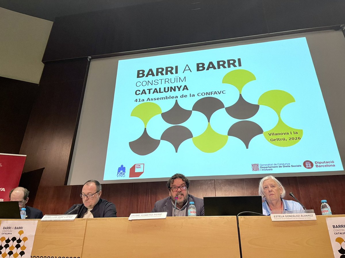 karlosteruel70's tweet photo. Desde la UGT de Catalunya i UGT Anoia-alt Penedès-Garraf, agraïm la invitació a la Confederació d'associacions veïnals de Catalunya a la seva 41a assemblea.
Sentiments compartits… compromís, igualtat, integració, feminisme i la lluita de classe contra el feixisme https://t.co/oaQrvFjtv0