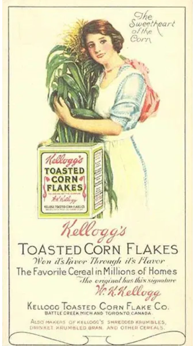 TraffordArchive's tweet image. To run alongside our physical exhibition on Kellogg's, Trafford Local Studies have researched and written a series of Kellogg's themed articles.
To begin with, we look at the Origins of Kellogg's Corn Flakes.

exploringtraffordsheritage.omeka.net/exhibits/show/…

#kelloggs #cornflakes #history