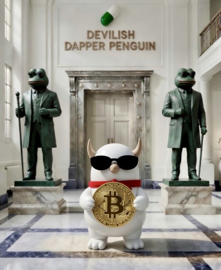 Devilish Dapper Penguin tweet media