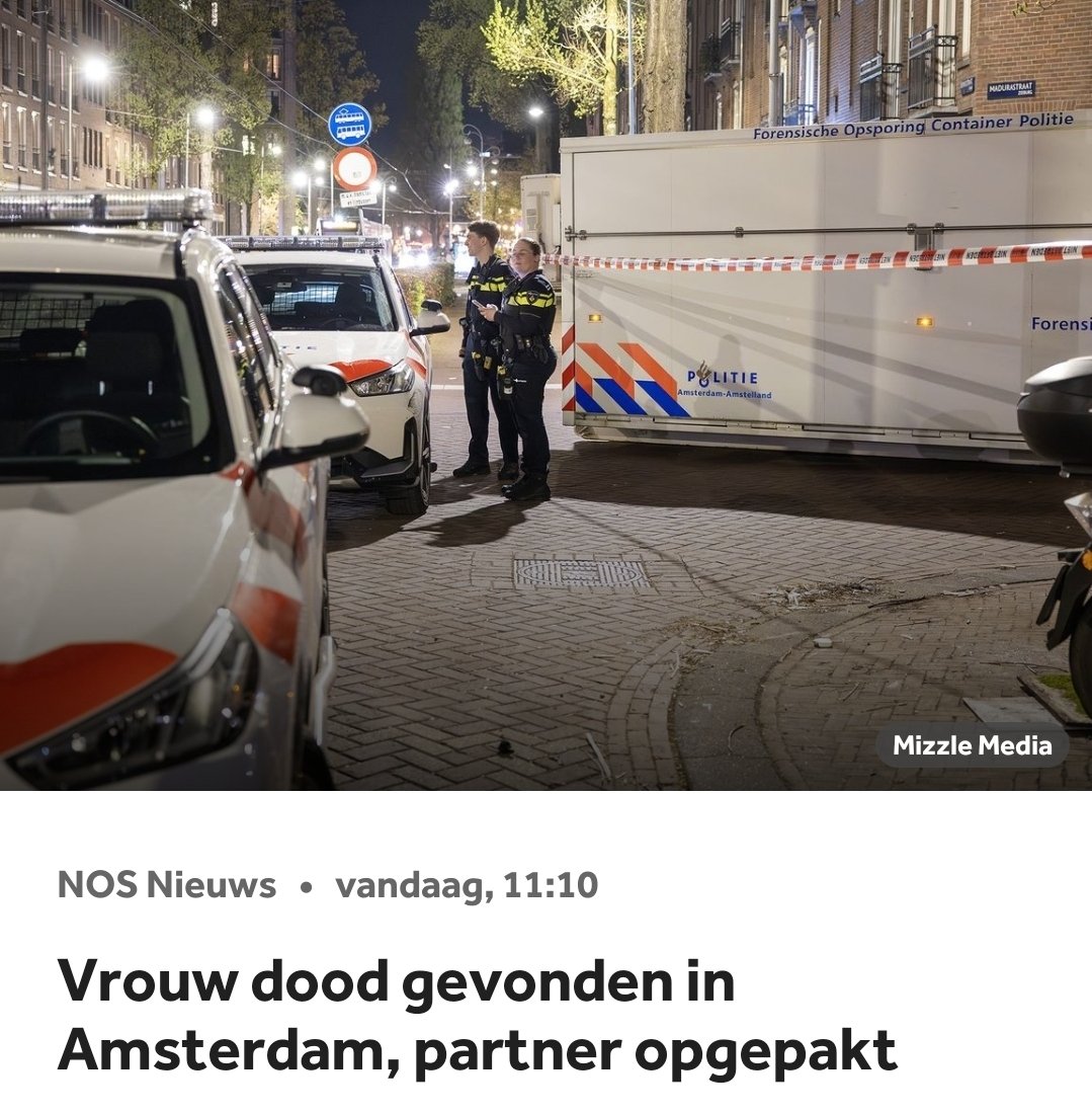 Arrestatie na dodelijk incident in Amsterdam