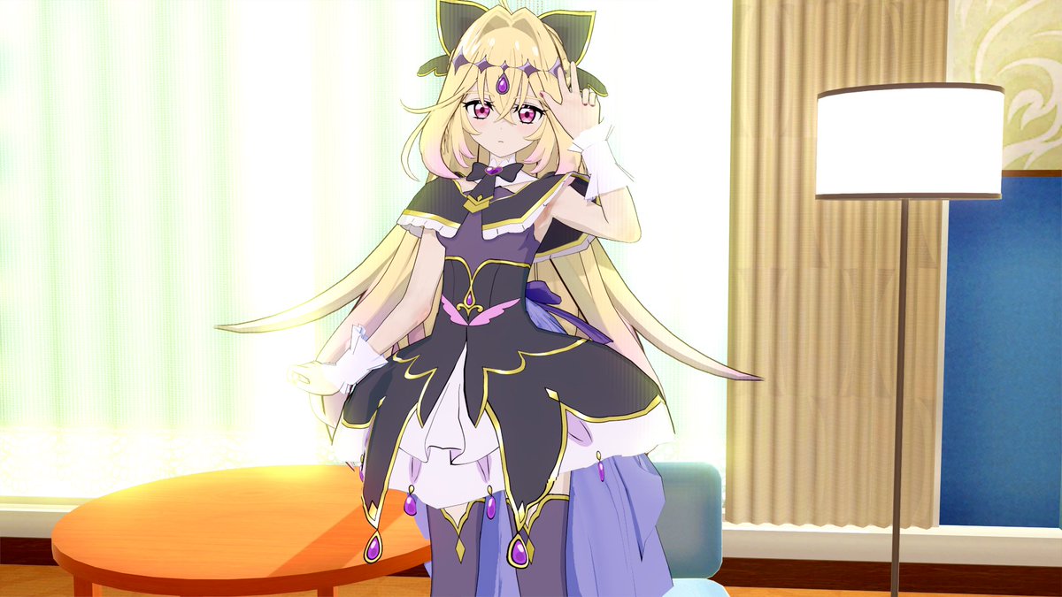Decopong1's tweet photo. キュアアルカナ・シャドウ完成しました！pixivにて公開です！
#コイカツ #名探偵プリキュア https://t.co/10g9ZI8M4m