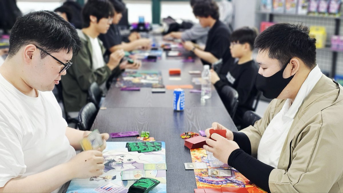 FactoryTCG's tweet photo. [목포 TCG팩토리] 

4월 18일 (토) 

포켓몬 카드게임 미니리그 결과!

참가 인원 : 18인

3라운드 8강

1위 윤*하님 후딘덱

2위 이*환님 메가루카리오ex

3위 신*온님 암펠리스덱

4위 김*민님 난천의 한카리아스ex

함께 해주신 분들 모두 수고하셨습니다.

감사합니다. https://t.co/QoFrZJkY6k