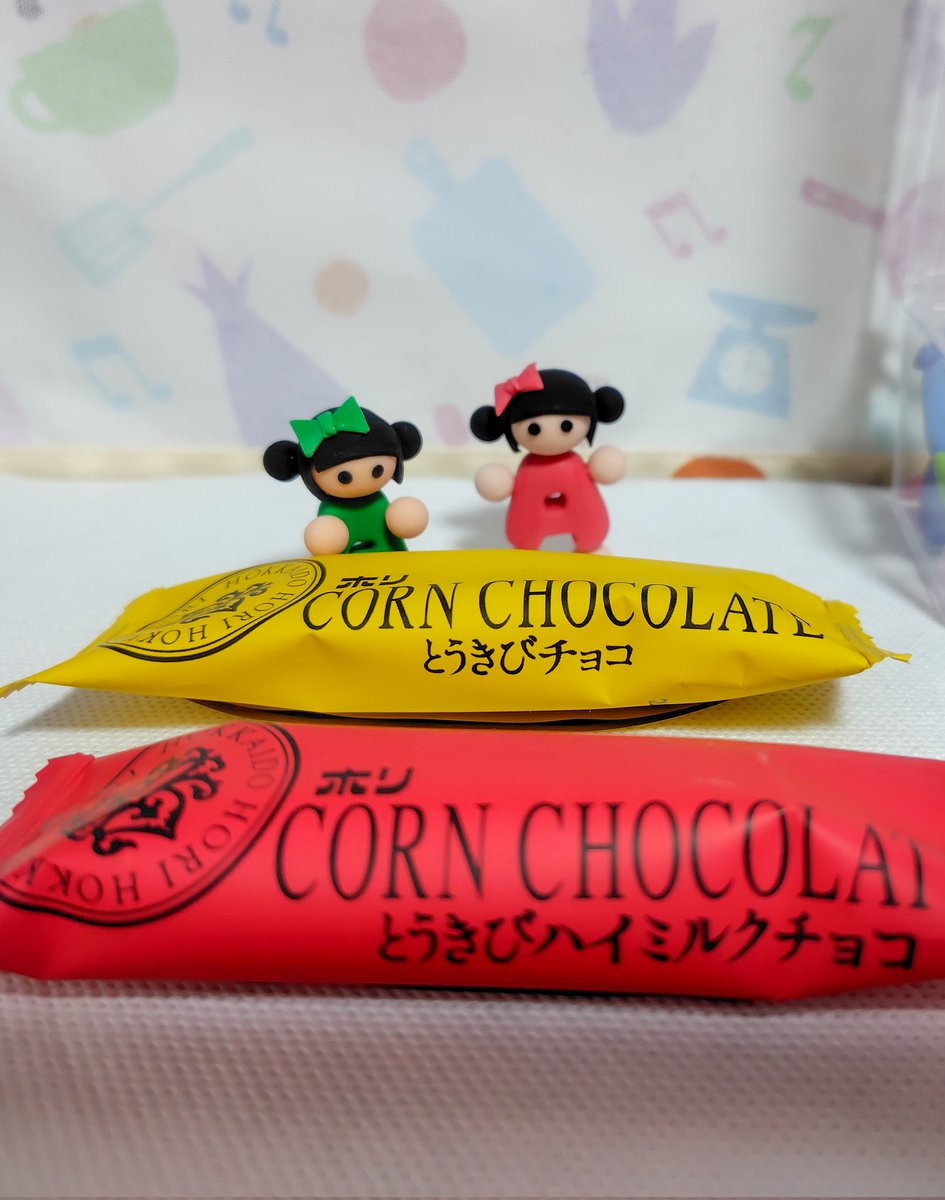 toriledmirage's tweet photo. とうきびチョコもらった🩷
おいしいね✨ https://t.co/Qrdi6wfNDN