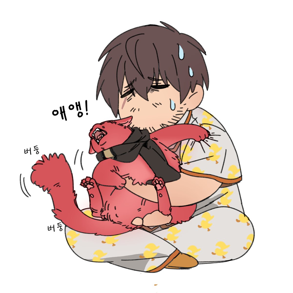 Mew_Shepherd's tweet photo. 머뎌 지침.. 🥲🥲 https://t.co/P57cXxsIRl