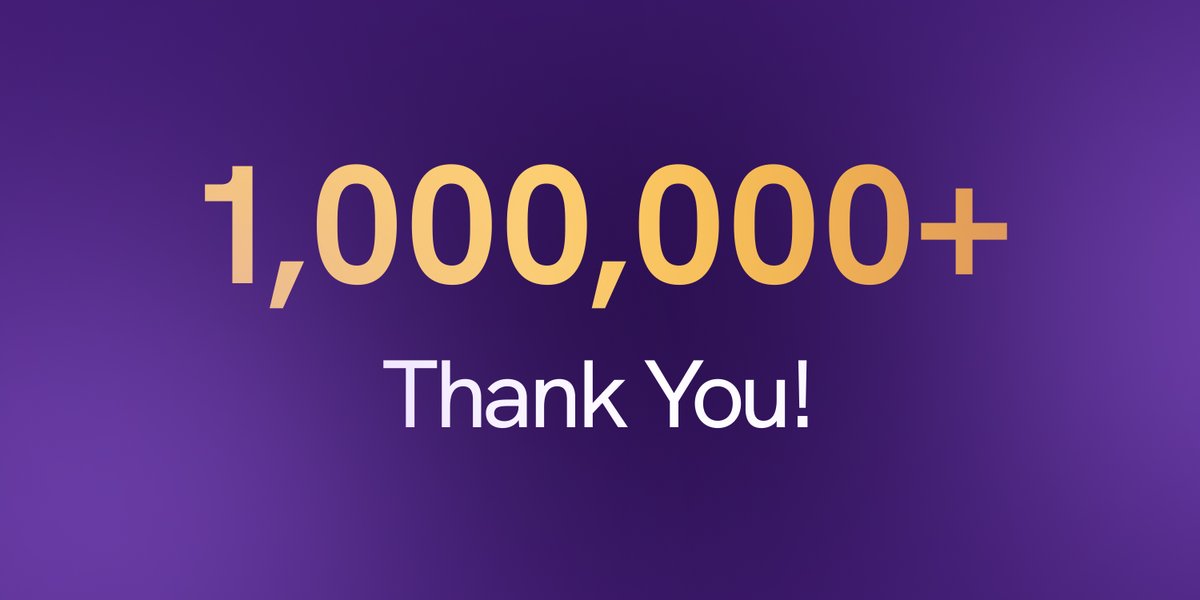 We cross 1 Million installs on Android <a href="/gosatsapp/">GoSats 🌋 - Rewards in Bitcoin and Gold</a>