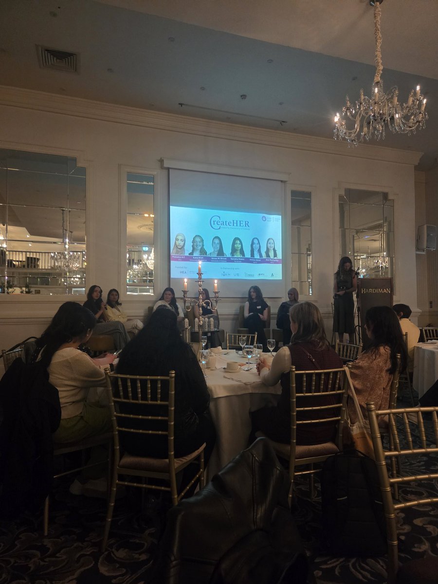EventfulPepper's tweet photo. Thank you Galway for warm Friday welcome 🙌
Attended an inspiring #CreateHer event @the_hardiman along w 159 women in the room from Dublin, Waterford, Limerick & Galway. We heard from 5 students on guestpanel w MC LisaRegan They represent passion, courage & an exciting future 💪 https://t.co/EbmGkQI1xN