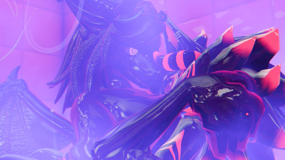 FloofyViking's tweet image. "There there sweetie... you are doing such a good job for me. Everything will be OK. Just breathe in deep~" 💜

Rayne/Raya being such a good drone for me~ 💜💜

#hypnosis #dronification #furry #latex #vrc #drone