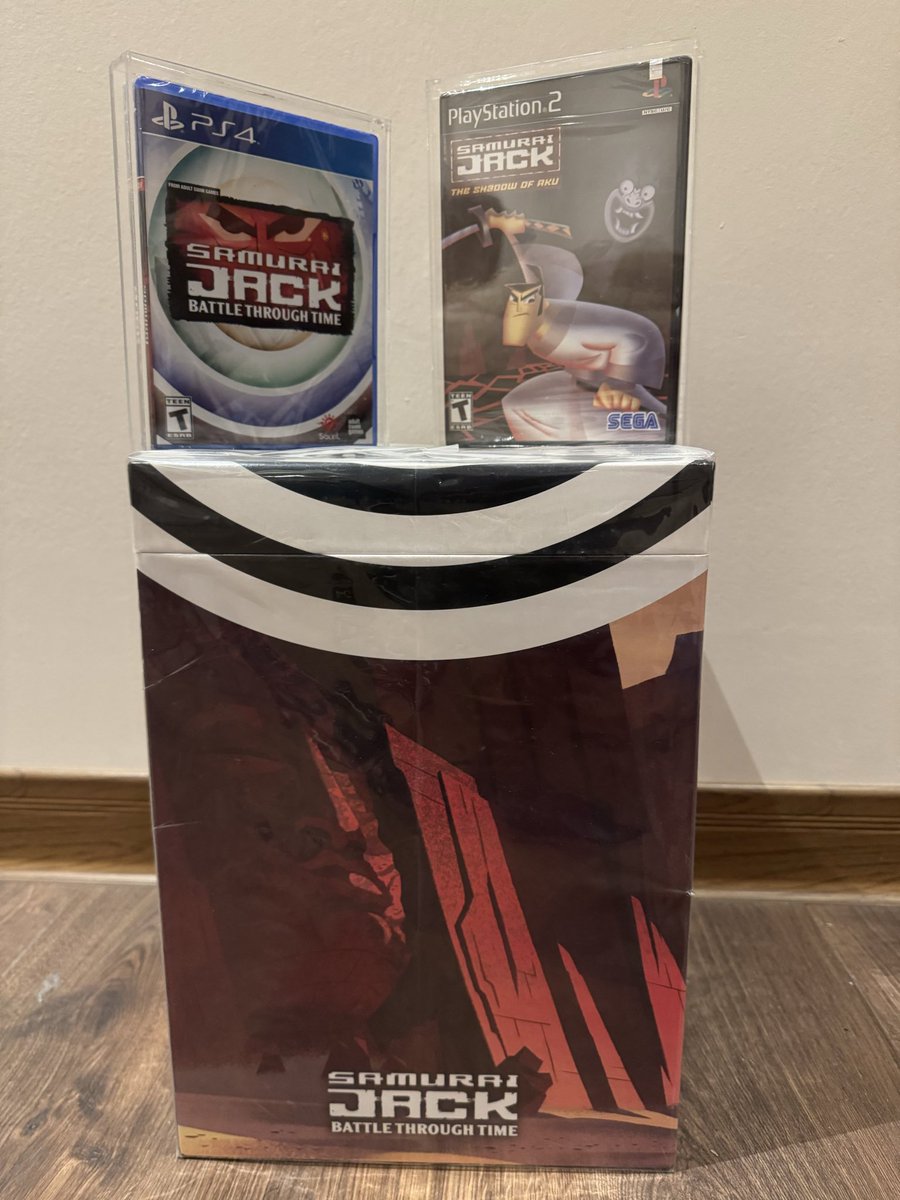 AhmedAlyousif's tweet image. Samurai Jack PS4 collectors Edition 
Samurai Jack PS2
Samurai Jack PS4
Part of my collection 😬
#playstation
#ps2
#ps4
#games
#gaming
#sealed