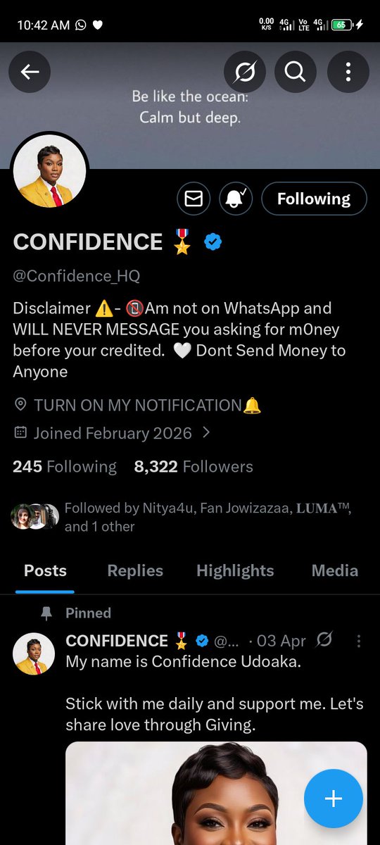 DeborahHen34579's tweet photo. @Jowizazaa_gives @Only_ObiCubana @Confidence_HQ https://t.co/aEHSWYJPGJ