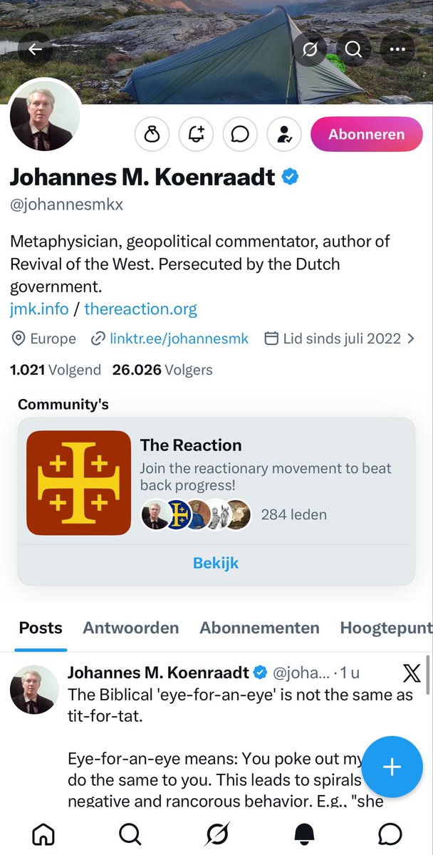 miepjev's tweet photo. Graag deze man volgen,
@johannesmkx je hebt helemaal gelijk en met mij vele anderen!
Graag delen aub?
#StaOp mensen https://t.co/U390EnWGSx