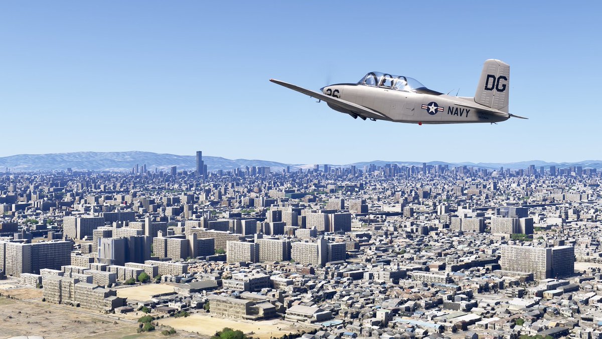VF78PRdept's tweet image. フォトグラメトリビルもより高精細に🏙️
#MSFS #MSFS2024 #MicrosoftFlightSimulator