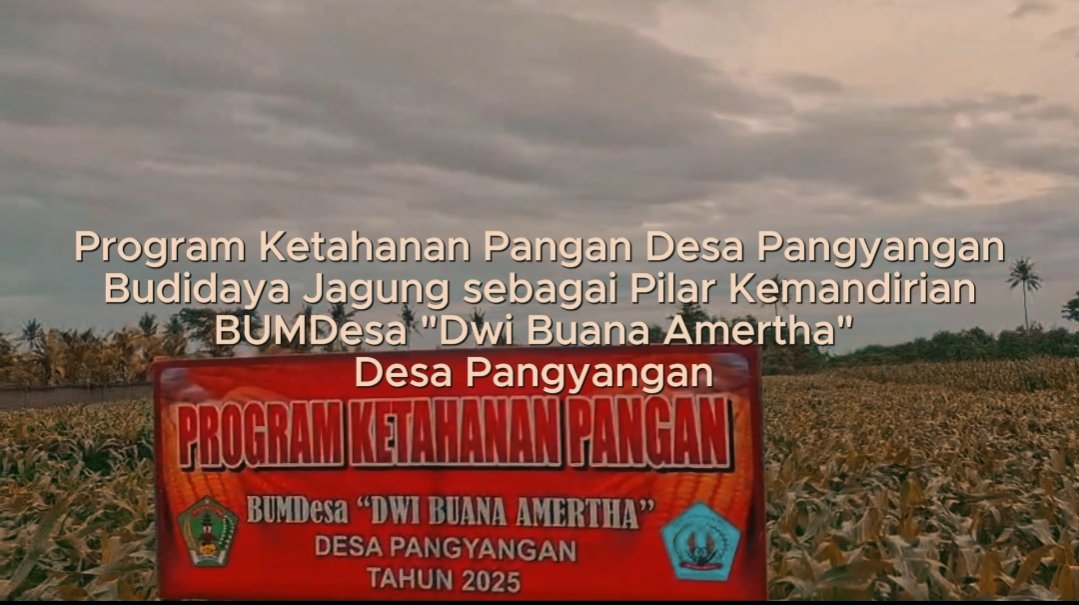 Desa Pangyangan Menunjukkan Karya Nyata Menuju Kemandirian, Melalui KETAHANAN PANGAN yg dikelola BUMDesa. 

<a href="/YandriSusanto/">Yandri Susanto</a>
@KementerianDesaPDT

#KementerianDesaPDT
#BPSDMKementerianDesaPDT
#BUMDesaKelolaKetahananPangan
#KerjaPendampingDesaBerdampak
#TenagaPendampingProfesional