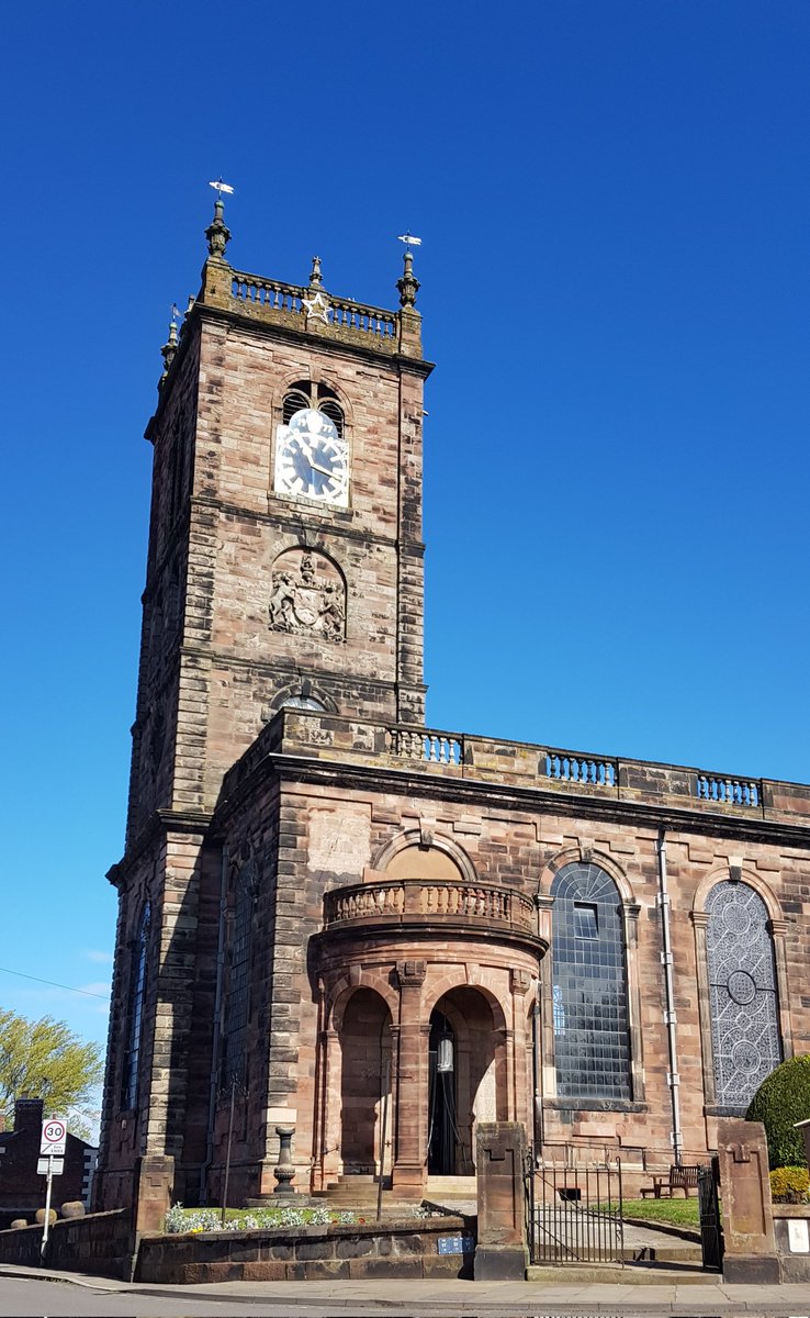 IsabelMathiasPR's tweet image. St Alkmund's Church (1712-1713)
Whitchurch #Shropshire for 
#SteepleSaturday