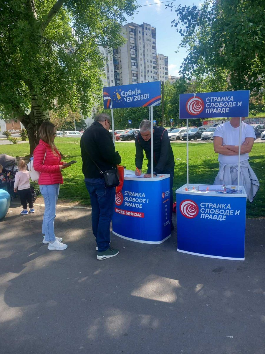 Stranka slobode i pravde Novi Beograd tweet media