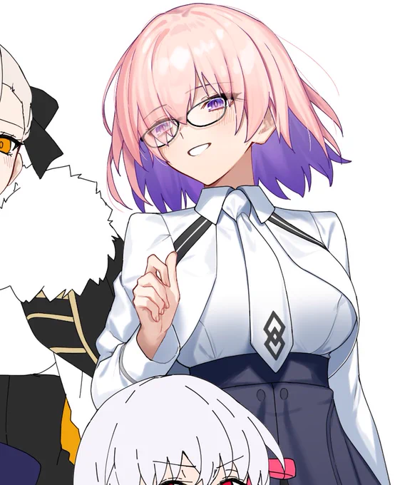 これは可愛く描けたマシュ