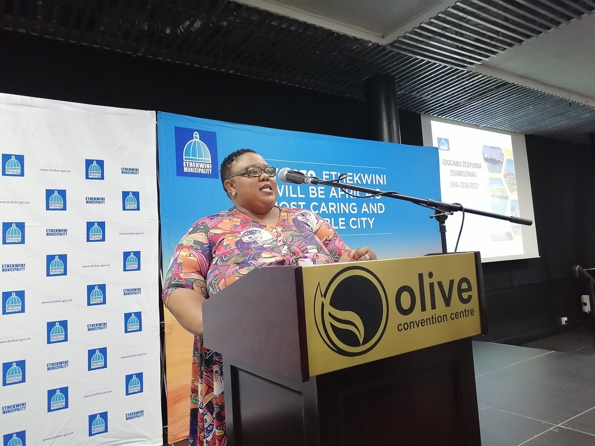 eThekwiniM's tweet image. City leadership is currently engaging with the Disability Sector on the 2026/27 Draft IDP/Budget. Deputy Mayor, Councillor Zandile Myeni said that the Municipality is committed to listening and engaging, whilst crafting measurable outcomes.
#IDP
#EThekwiniMunicipality