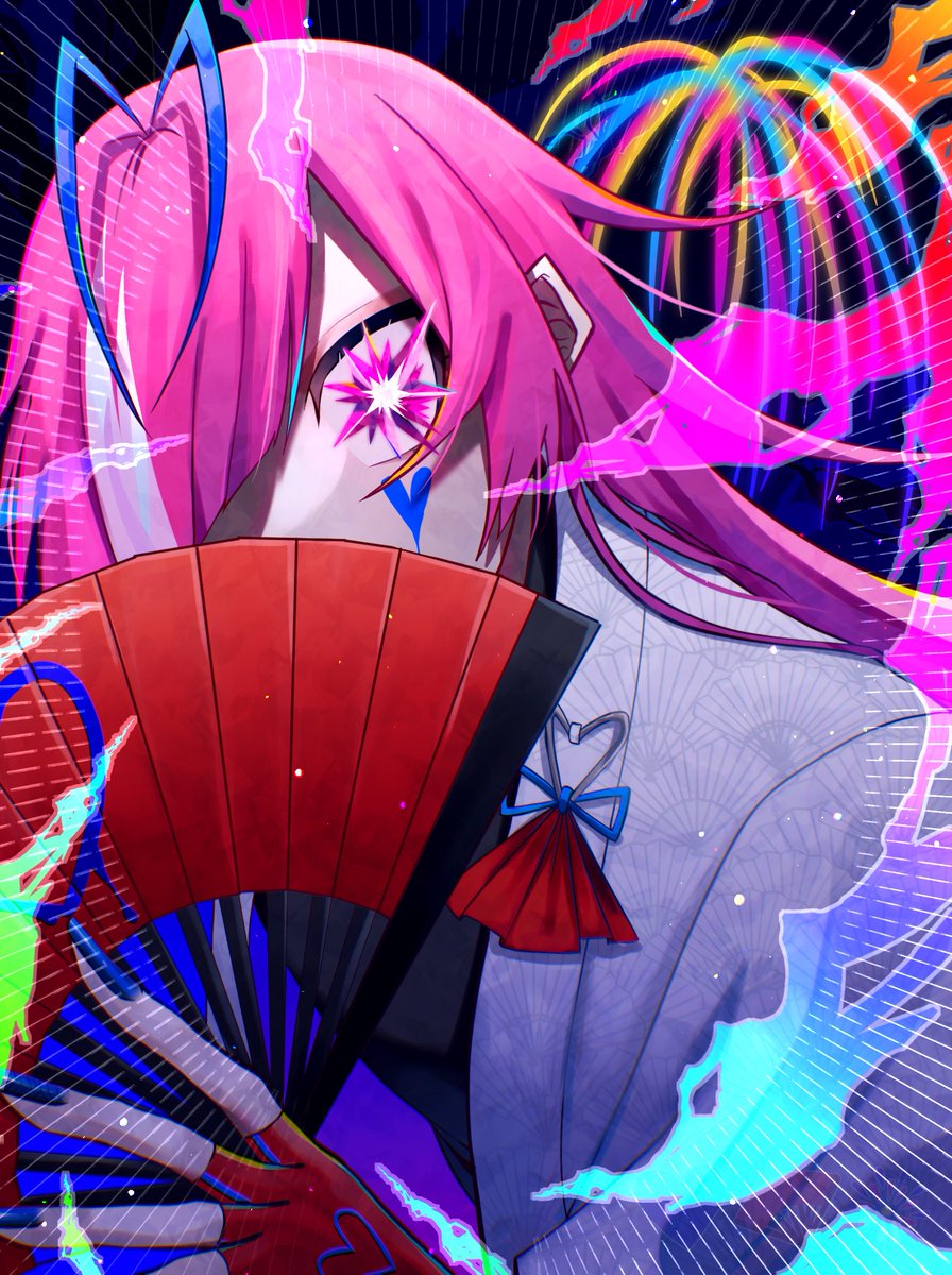 aotsuki00's tweet photo. 💙🪭🎆
#oc #イラスト https://t.co/2YcZ0Od2AH