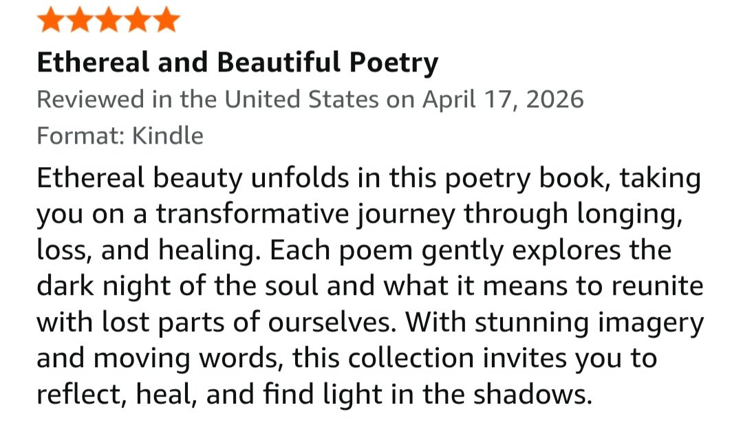 VanitaHork's tweet image. #NEWRELEASE❣️

#TwinFlames, the final volume in the series, is out!

Time-limited #offer on ALL #Amazon markets and for #99c on Amazon.com - buy NOW ❤️ 

#Free on #KU 📚

US: a.co/d/08VVC0eW
UK: amzn.eu/d/058tZDbs

#poetry #BooksWorthReading #BookReview