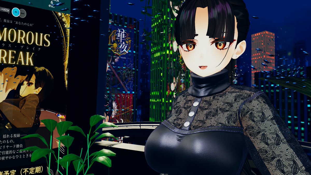 0_your_song_0's tweet photo. World:Neon Cradle-ネオンの揺りかご-
By Zamieru
なんて言うのかな?お酒飲みながら
夜遅くにフレンドさんとお喋りするなら
このくらいの賑やかさがあると良いよね😌
#ProjectZamieru
#vrc華夜 #ろくなな産地 https://t.co/SLEeJxnaVk