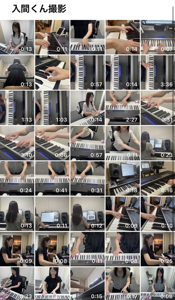 #入間くん 3話ではついにピアノ演奏シーンがたくさん解禁となりました！
入間・カルエゴ他、ピアノの演奏は関向が担当しました🎹作曲した後、毎シーンあらゆる角度からの演奏映像を撮影し、これらの映像をもとに、全て手書きで😳作画していただきました！！
