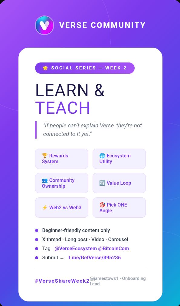 James | Verse Onboarding Lead 🇳🇬 tweet media