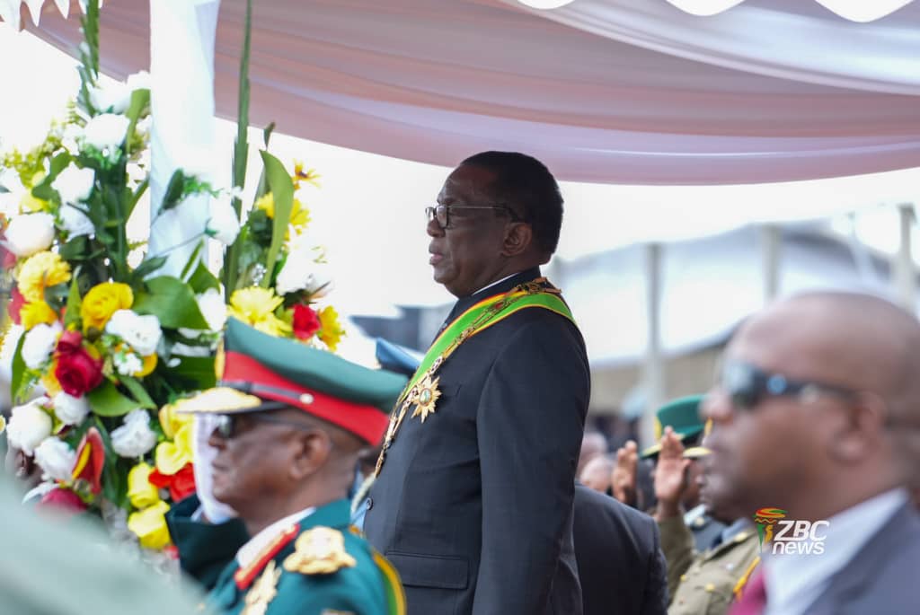 ZBCNewsonline's tweet photo. PRESIDENT ARRIVES FOR 46TH INDEPENDENCE CELEBRATIONS IN MAPHISA
President Dr Emmerson Mnangagwa has arrived at Maphisa Stadium, marking the official commencement of the main Independence Day celebrations.
#ZimIndependence #Zim@46 #Maphisa #Zimbabwe #IndependenceDay #ZBCnews https://t.co/eieAvuvRiq