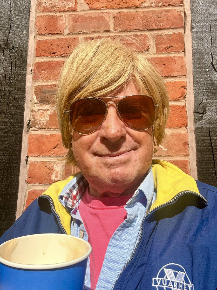 Mike_Fabricant's tweet image. Nice not to be doing a surgery on a sunny Saturday morning in #Lichfield.
Enjoying a coffee al fresco.