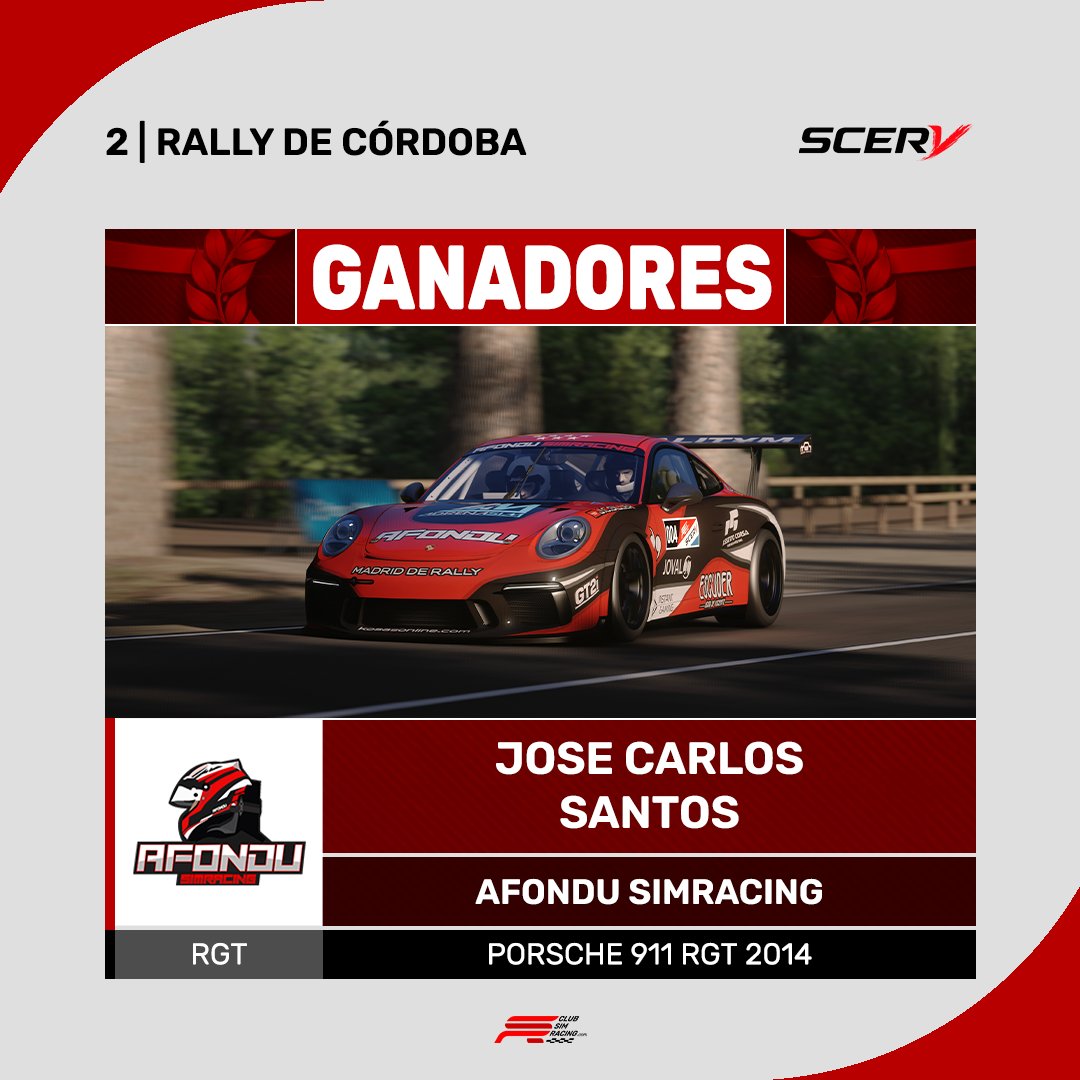 club_simracing's tweet photo. 🏆 GANADORES

#csr #csrwinners #simracing #motor #motorsport https://t.co/oQZlZI2YyJ
