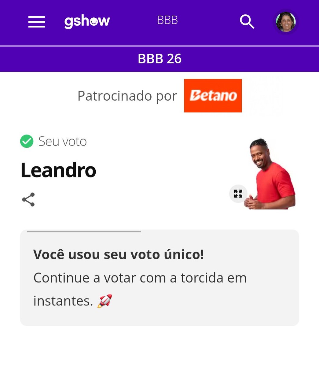 Bora, votando 
#ForaLeandro #ForaBoneco