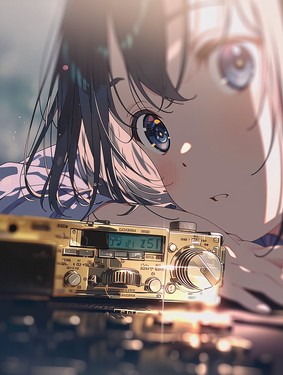 cyan_eggplant's tweet photo. 世界アマチュア無線の日 https://t.co/CrDAbVjUfH