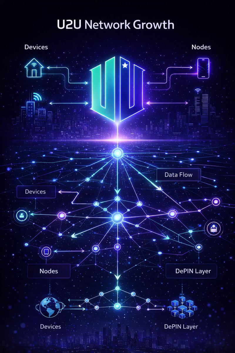 Stellamari65691's tweet image. THE INVISIBLE NETWORK AROUND YOU

You can’t see it, but it’s already forming. The @u2u_xyz network exists quietly in the background, connecting devices, data, and people in ways we’re just beginning to understand. 
#U2U #DePIN