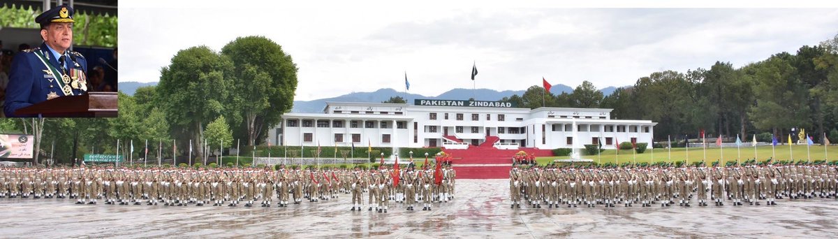 SUNOFM894's tweet photo. #BreakingNews 
Cadets from Pakistan and allied nations graduated at Pakistan Military Academy Kakul, with Zaheer Ahmed Baber Sidhu awarding top honors including the Sword of Honour to Bilal Nasim. #PMA #PakistanArmy #Graduation https://t.co/6jGfrO7kxb