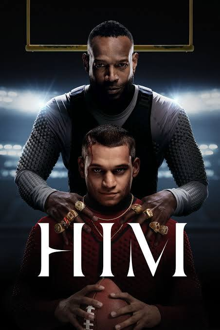 Snooper_Scope's tweet image. Jordan Peele’s sports-horror film "Him" is coming to Netflix on April 19! Starring Tyriq Withers &amp;amp; Marlon Wayans, the movie follows a football prospect who discovers his training at a legendary player’s compound holds a dark, supernatural secret. 🏈👻
#Him #Netflix #JordanPeele