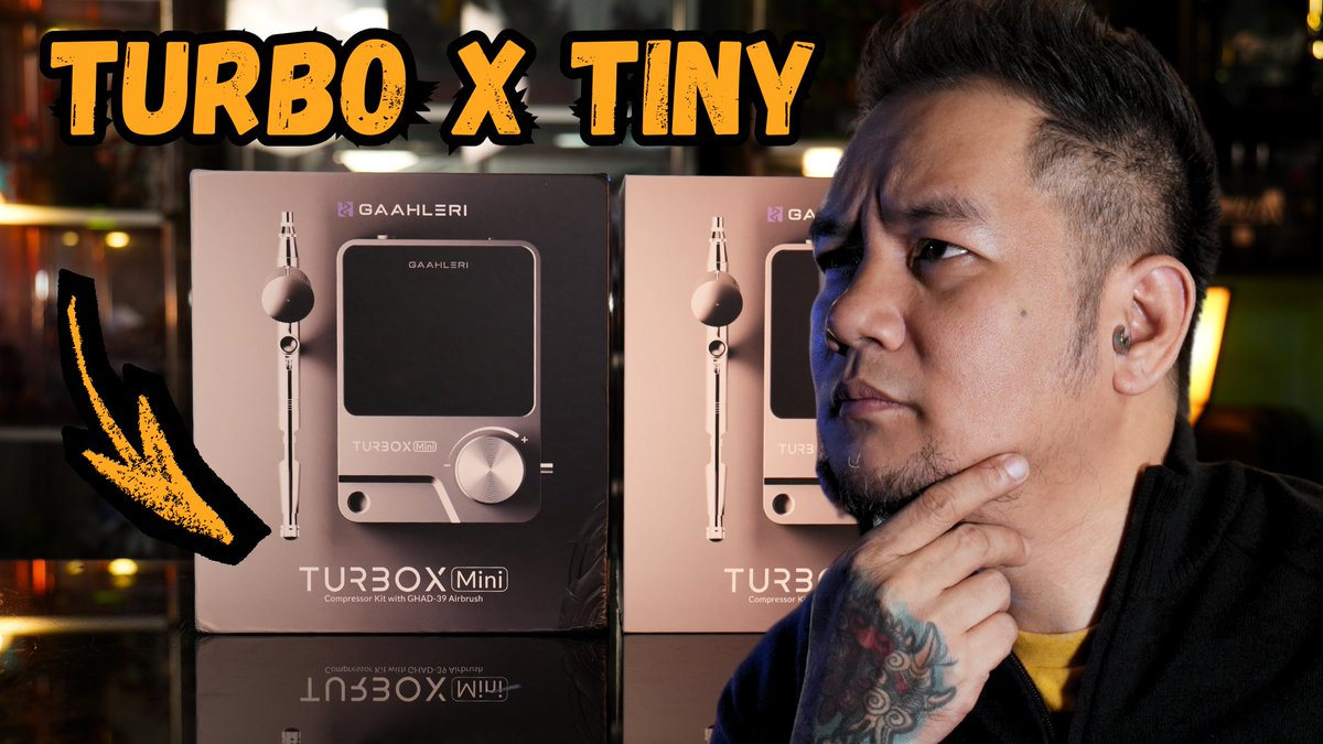don_suratos's tweet image. 🔴 New Video 👉🏽 youtu.be/uTATLssJKnY?si…

Unboxing and quick testing of this tiny Turbo X mini by @gaahleri

#gaahleriairbrush #airbrush #miniaturepainting #suratosstudios #donsuratos