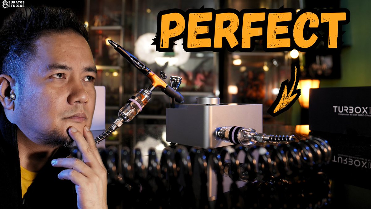 don_suratos's tweet image. 🔴 New Video 👉🏽 youtu.be/uTATLssJKnY?si…

Unboxing and quick testing of this tiny Turbo X mini by @gaahleri

#gaahleriairbrush #airbrush #miniaturepainting #suratosstudios #donsuratos