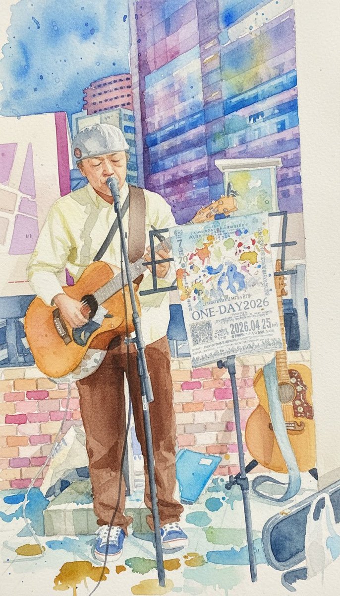 melody_n1_418's tweet photo. ✨2026.4.17水戸駅北口路上ライブ✨
✱藤良多くんとgeruさんの合同路上✱
#藤良多
#geru https://t.co/TxyII0cBH5