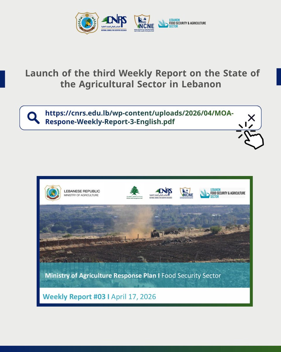 CNRS Lebanon tweet media