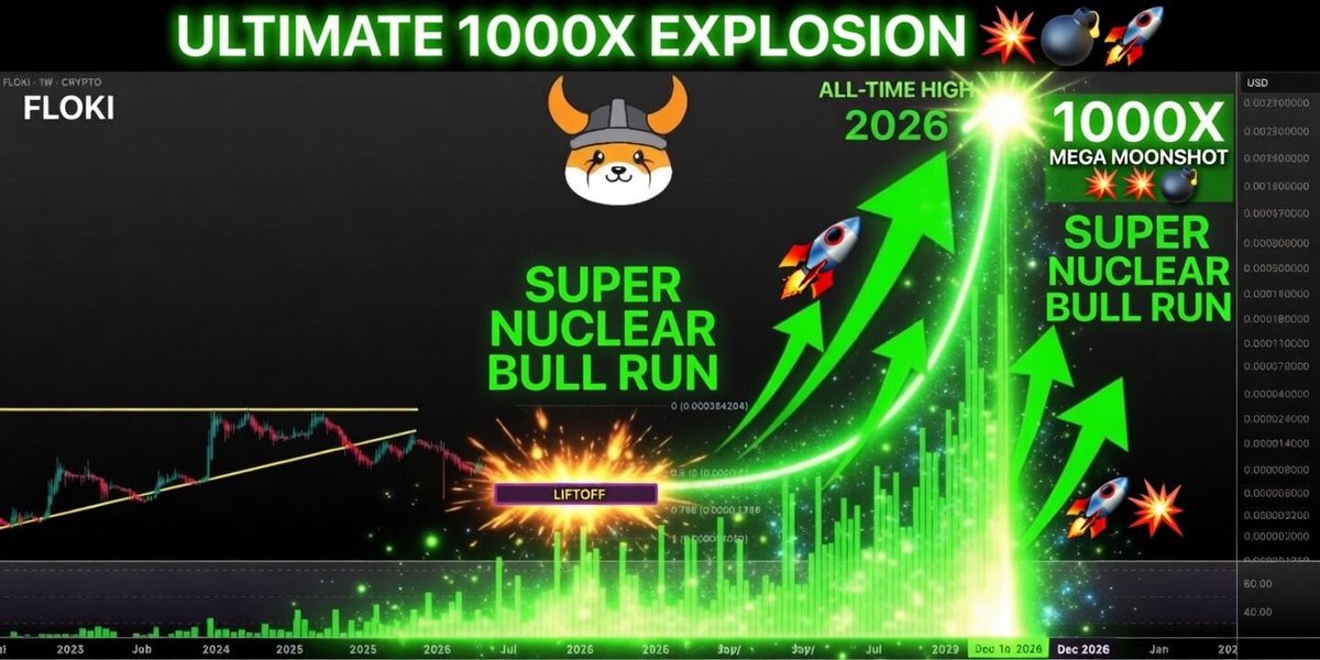 MouhieddinA's tweet image. Investors, listen up! With the epic BullRun saga fast approaching, $FLOKI is about to take off for the moon! 🐕💎 Now's your chance to jump in before the insane rise! 🔥💰📉✨💥💯💣🚀🚀🚀🚀🚀🚀
#FLOKI #ToTheMoon 🚀🐾
