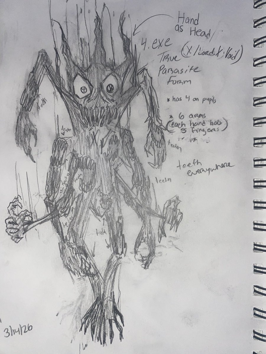 4 Exe 4.EXE new look and lore #osctwt #takeabreather #sonicexe #execommunity