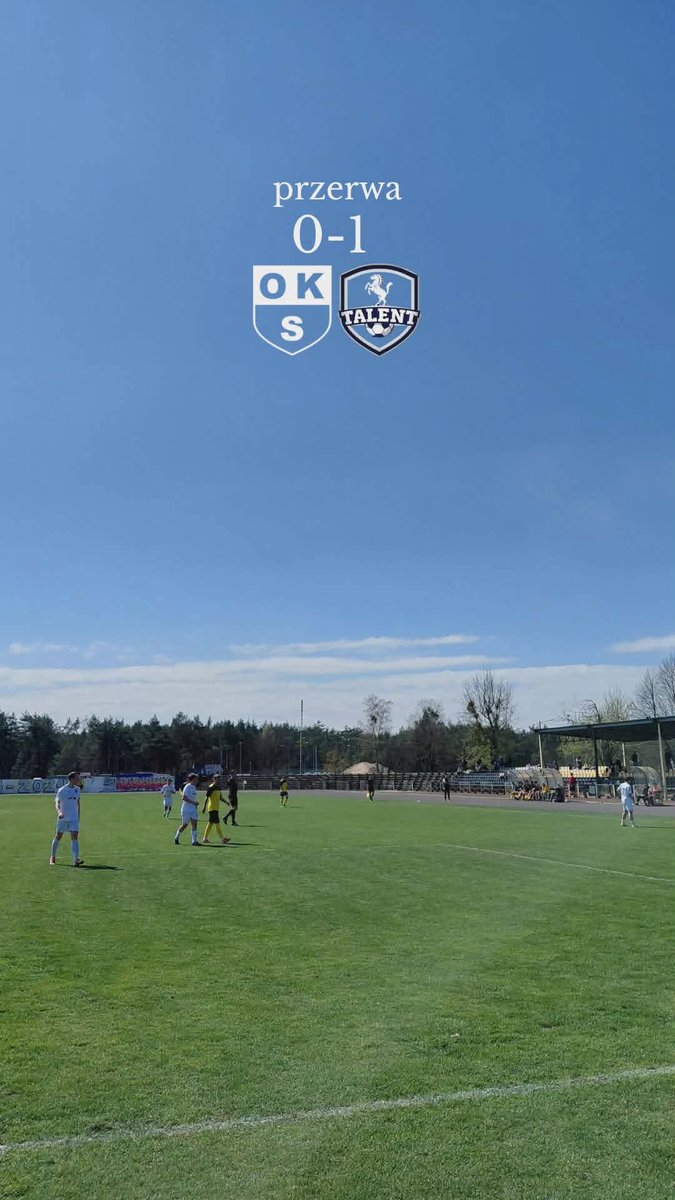 OksStartOtwock's tweet photo. 45'⏱️ | Koniec pierwszej połowy
💛🖤
______
0️⃣:1️⃣ #OKSTAL https://t.co/BxzhL5AGMw