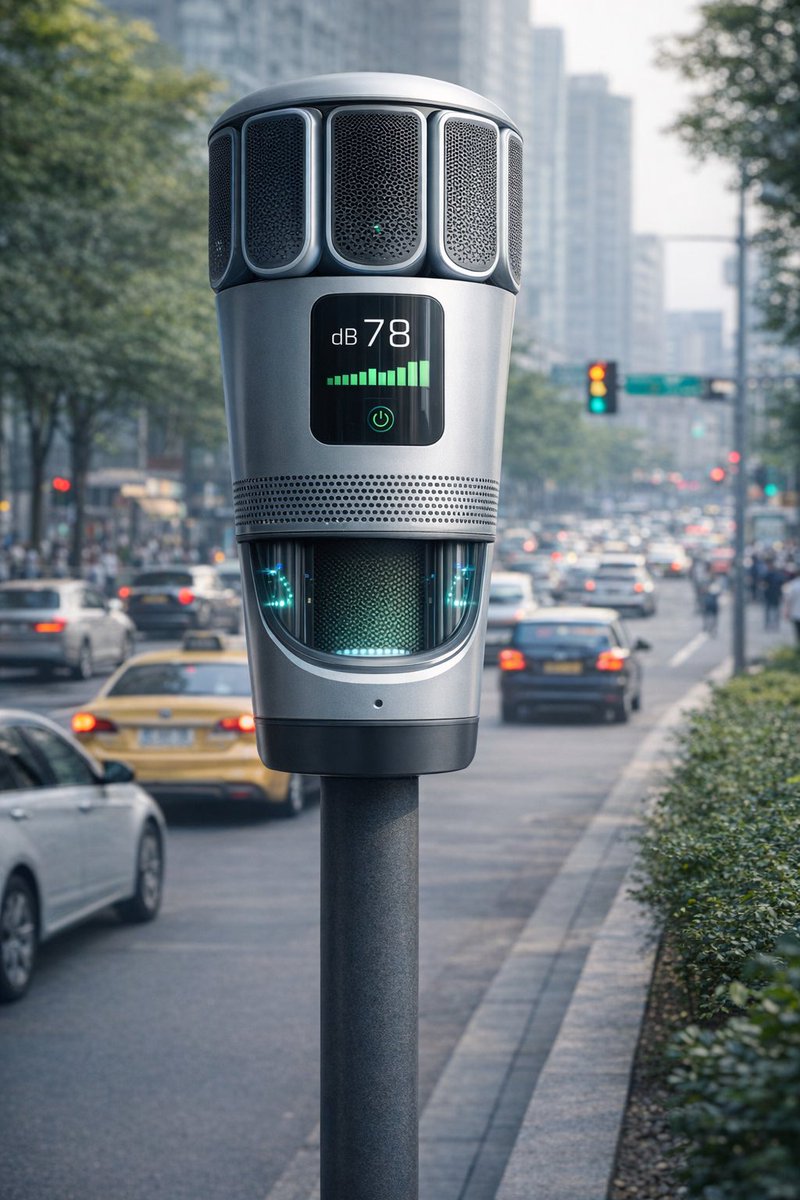 DadaszadehZaur's tweet image. A system to reduce urban noise:
detects traffic sound, cancels it with inverse-phase signals, and absorbs the rest with acoustic foam.

Goal: quieter cities.

Feedback &amp;amp; expert opinions welcome. Please tag relevant people 🙏 
#innovation #technology #smartcity
